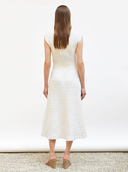 robe longue maille zellige