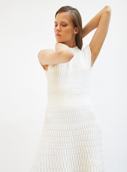 robe longue maille zellige